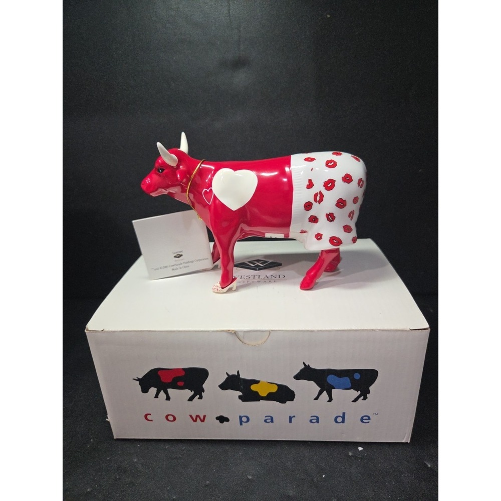 Cow Parade Udder Romance Figurine, Westland Giftware, #9152, Box/Tag - Picture 6 of 9